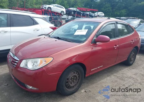 2010 Hyundai Elantra Gls z USA, uszkodzony, nr VIN KMHDU4AD9AU905499